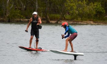 eFoiling for kids, foiling lessons for kids on the gold coast